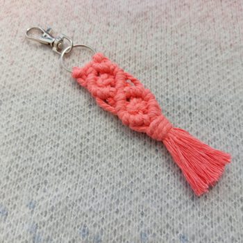 sleutelhanger Macramé