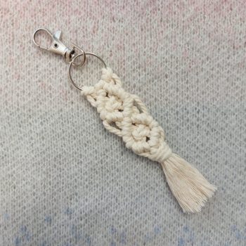 sleutelhanger Macramé