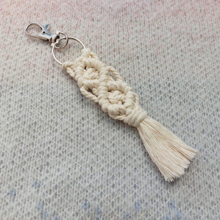 sleutelhanger Macramé