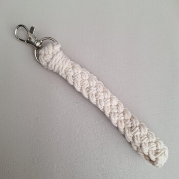 Pols sleutelhanger Ivory