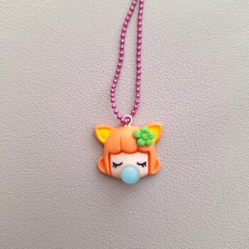 Meiden ketting - Orange girl