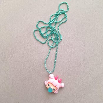 Meiden ketting - Pink girl