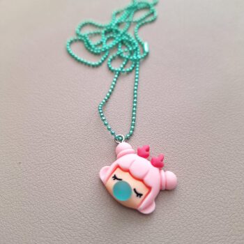 Meiden ketting - Pink girl