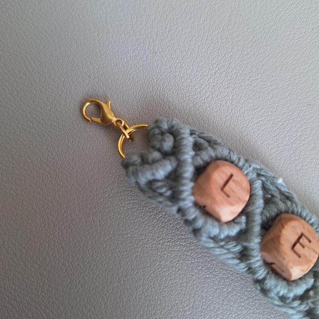Macramé armband met naam - Afbeelding 6