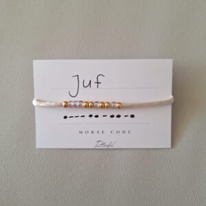 Morse code Juf