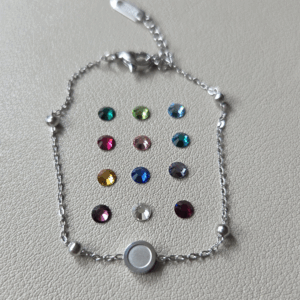 Geboortesteen Zilver - April