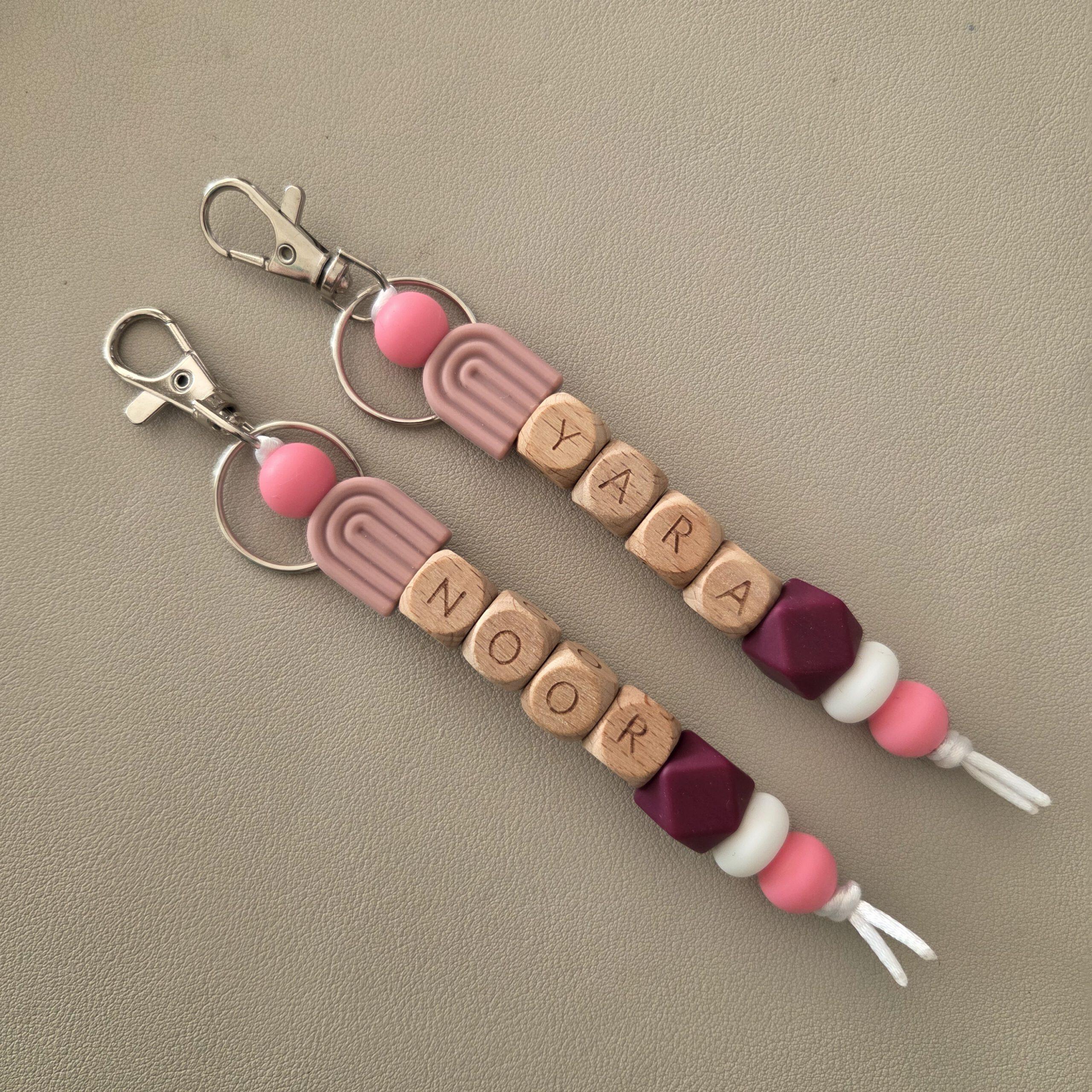 Sleutelhanger met naam | Rainbow high