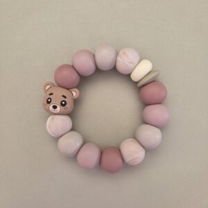 Bijtring Teddy | Blush
