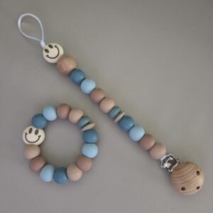 Cadeau set Smiley | Blue